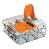 Wago 32A Compact 3 Way Connector 4mm Terminal Block